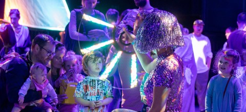 PRISM: Lets Glo UV Family Silent Disco with Our Kids Social