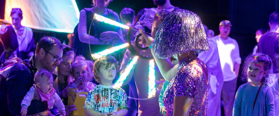 PRISM: Lets Glo UV Family Silent Disco with Our Kids Social