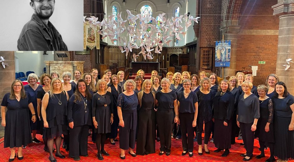 Di Voci photo with conductor