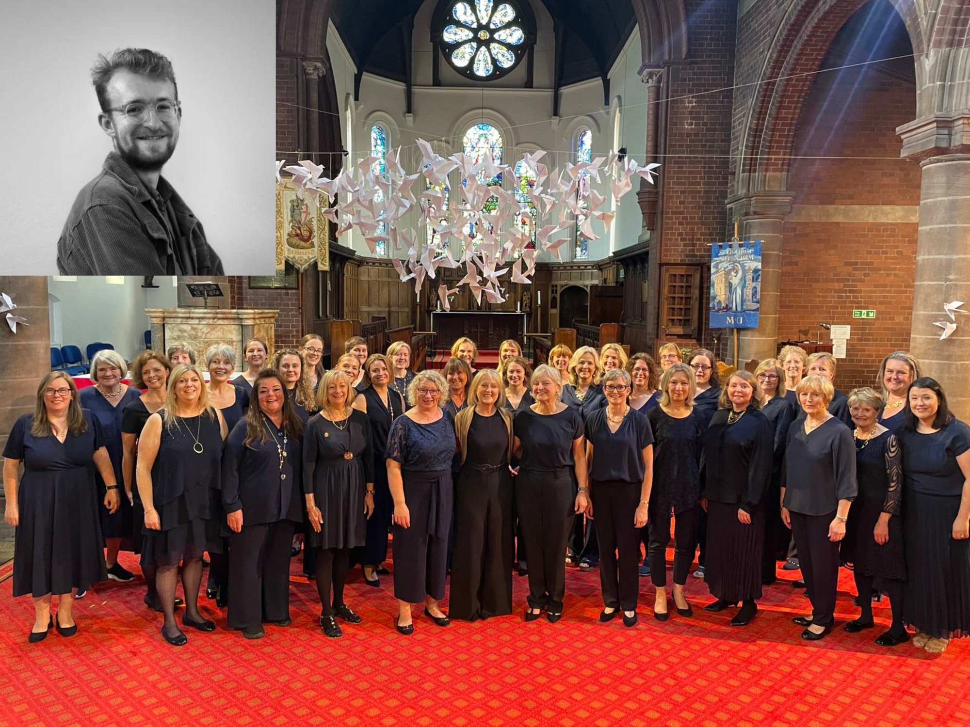 Di Voci photo with conductor