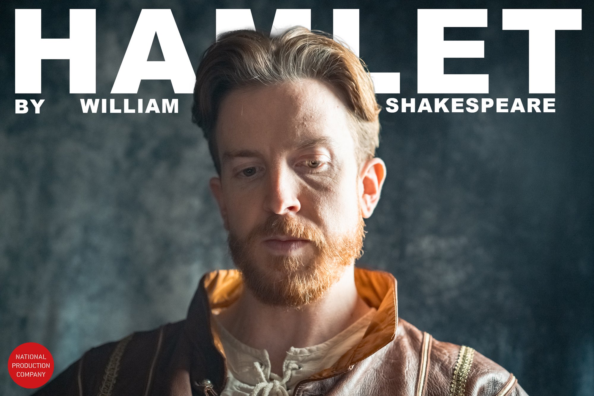 Head and shoulders shot of Hamlet