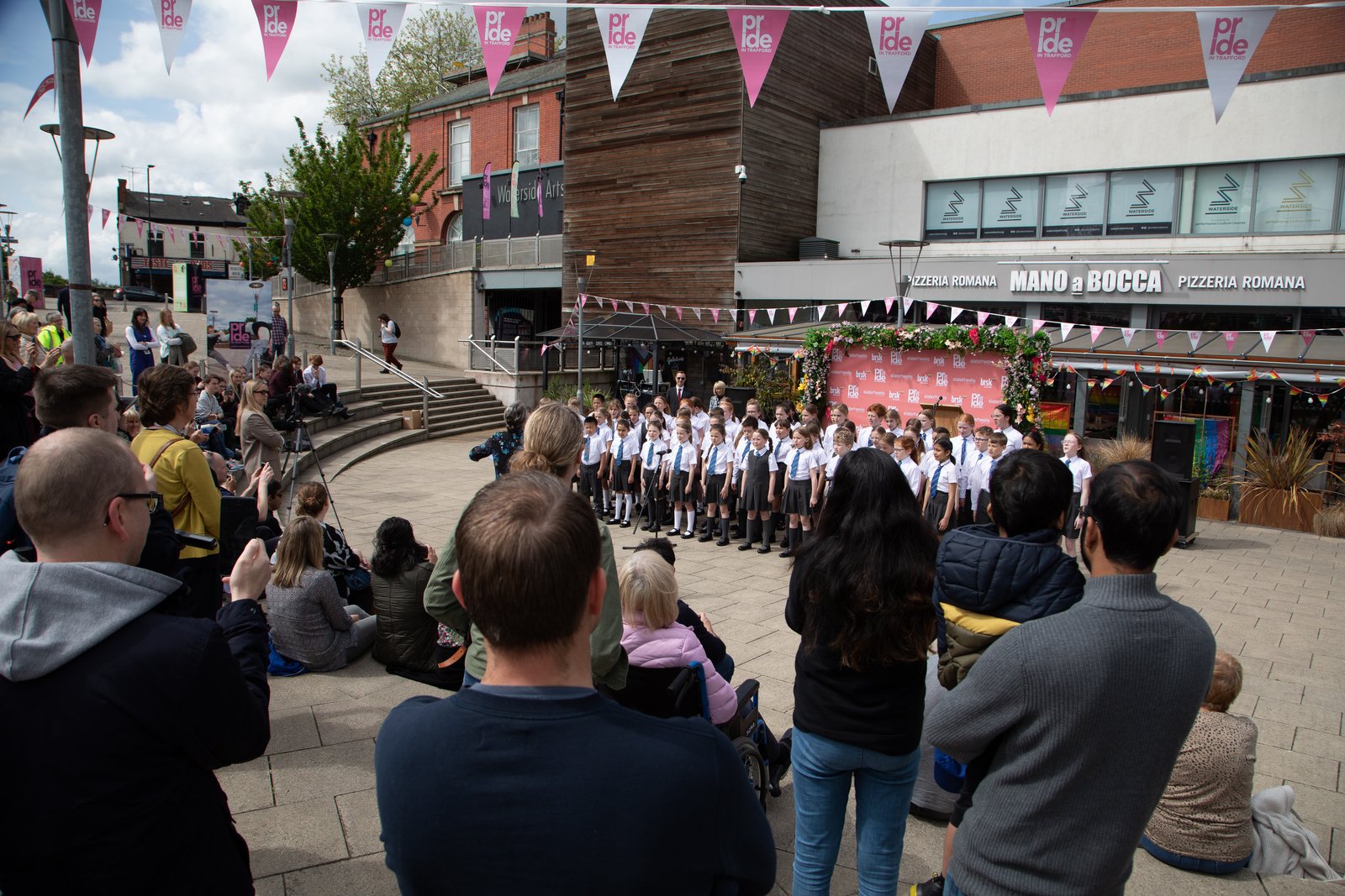 School choir (Pride in Trafford 2023)