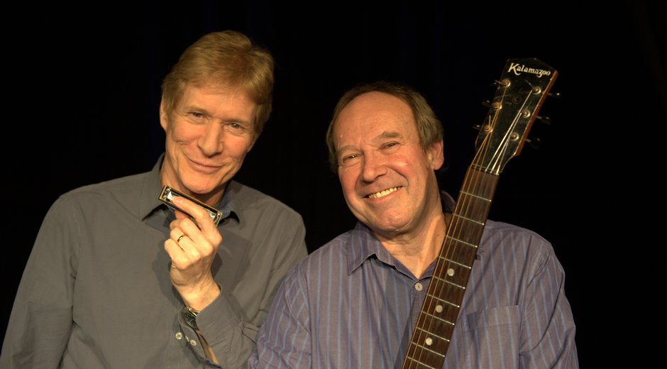Paul Jones and Dave Kelly looking optimistic about the future
