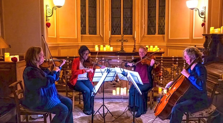 Quartet Lyme Park seated