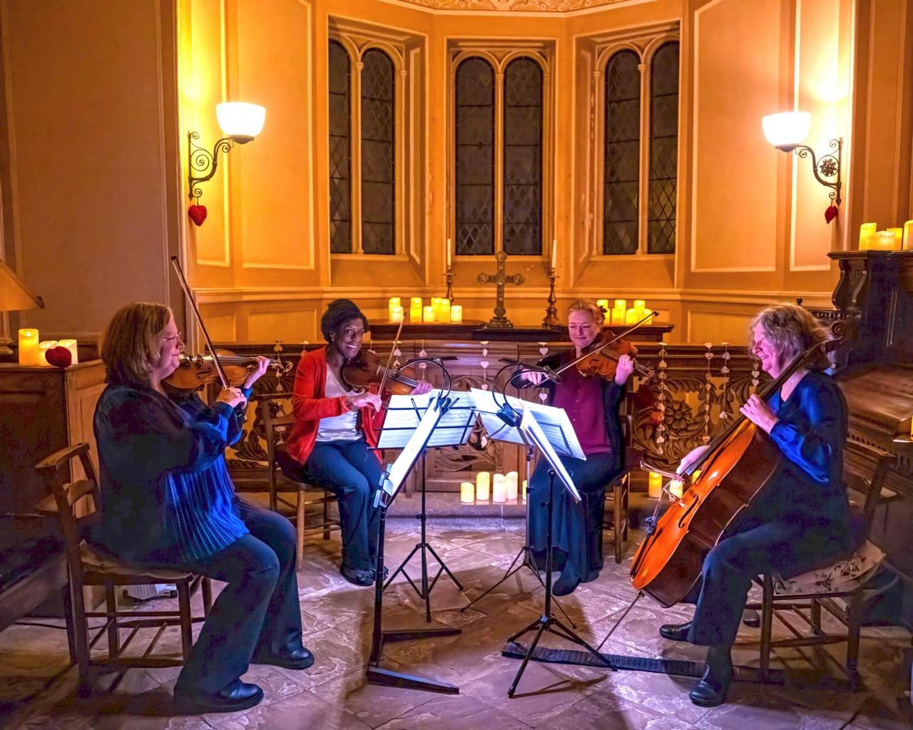 Quartet Lyme Park seated