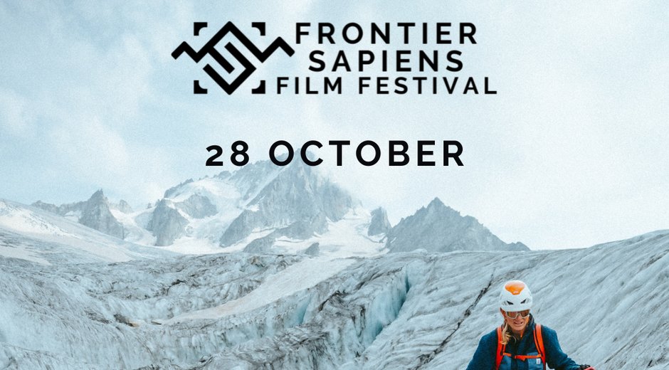 2 people climbing a glacier