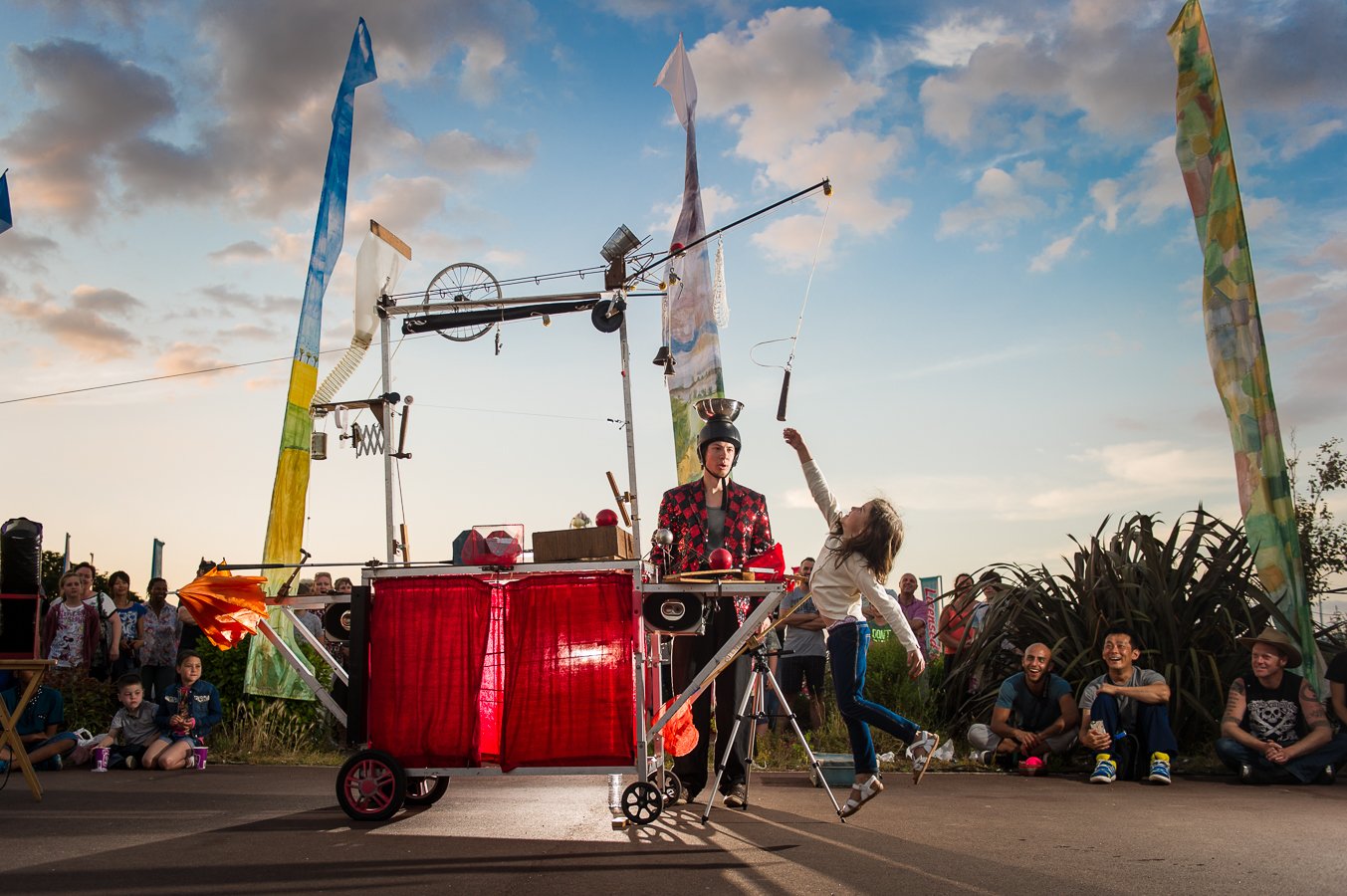 Thingamabob band in action