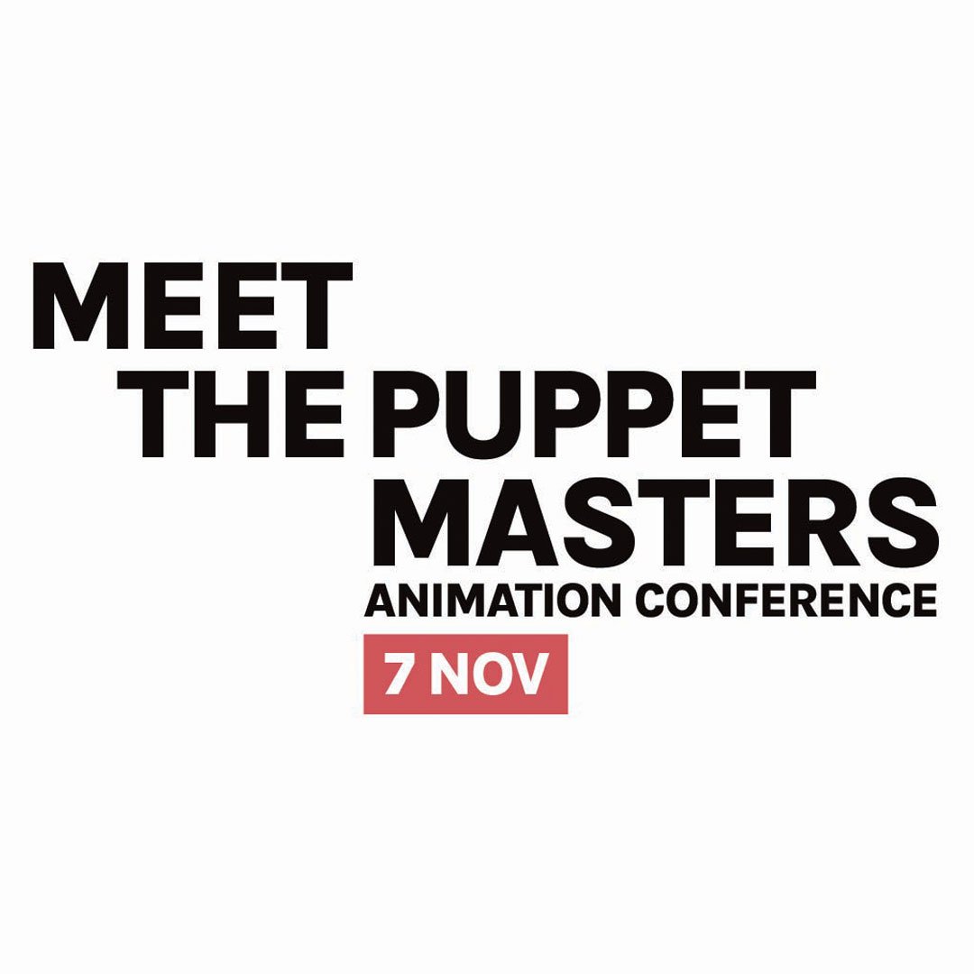 The logo for Meet The Puppet Masters